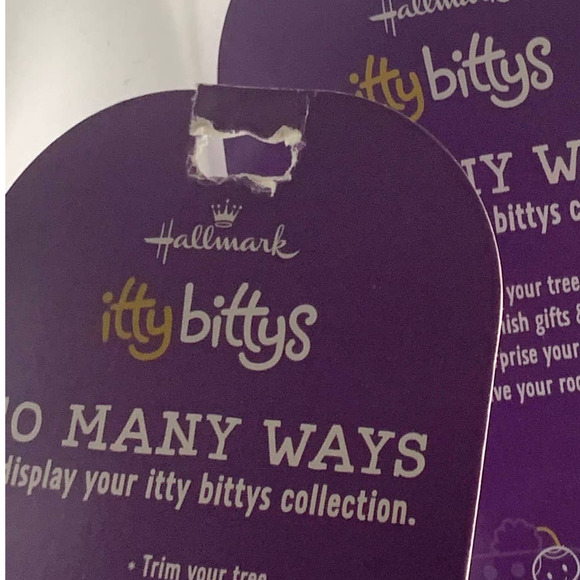 Hallmark Itty Bittys Display Hooks Set of 8 Christmas Decor Decorative Hangers - Picture 7 of 11